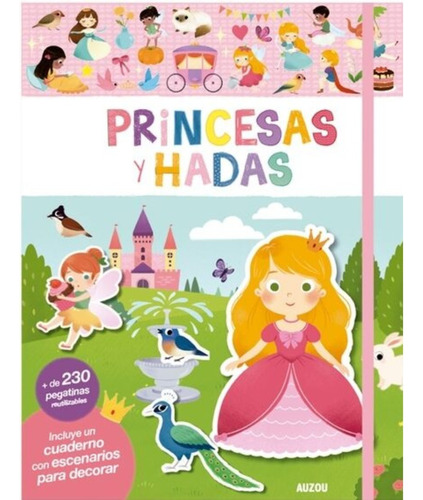 Princesas Y Hadas. Libro De Stickers