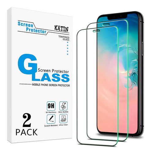 Protector Pantalla Katin iPhone 11 [2-pack] Apple iPhone XR