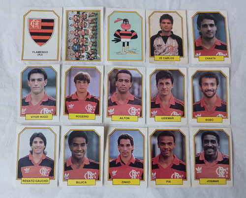 Figurinhas Campeonato Brasileiro 1990 - Flamengo - Unitário Flamengo Flamengo (Usado)