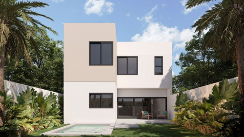 Casa De 3 Recámaras En Preventa Con Escrituración Inmediata, Sakche, Modelo B