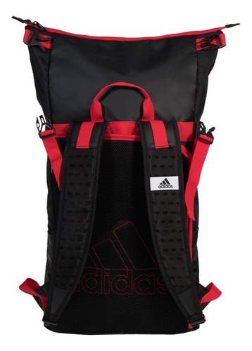 adidas Mochila Raqueteira Multigame Ale Galán Padel Beach Te Cor Preta/vermelha
