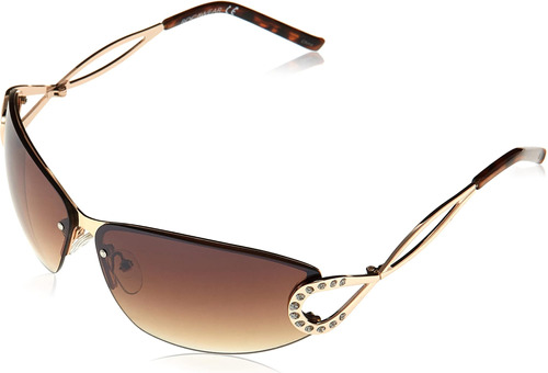 Rocawear R3265 Gafas De Sol Ovaladas De Metal Con Diamantes 