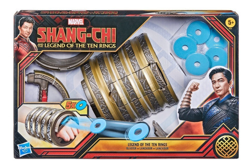 Lanzador Hasbro Marvel Shang Chi 10 Anillos 