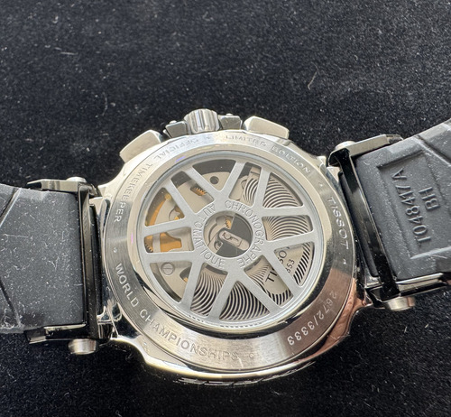 Reloj Tissot T-race Moto Gp Edición Especial 2014 Negro Negro Negro (Usado)