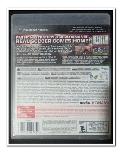 Pes 2014 Juego Ps3 Español (Usado)