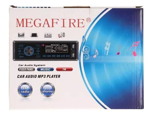 Autoestereo Bluetooth Manos Libres Mp3