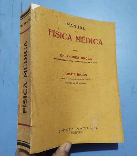 Libro Manual De Física Medica Andrés Broca