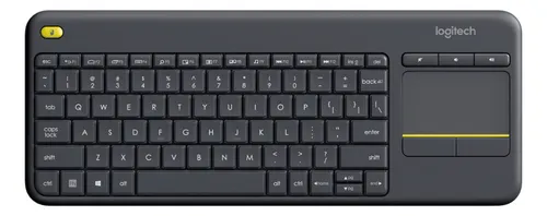 Logitech Teclado Inalámbrico Touchpad K400 Plus Negro