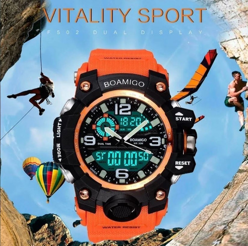 Relógio Masculino Digital Esportivo Militar E Analogico