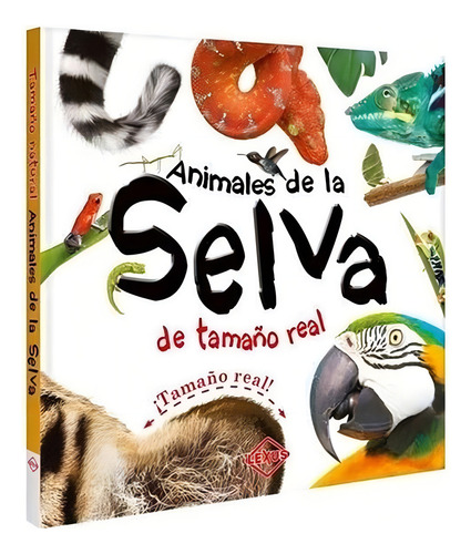Libro Animales De La Selva Impresionantes Páginas Desplegables, De Lexus Editores. Editorial Lexus En Español