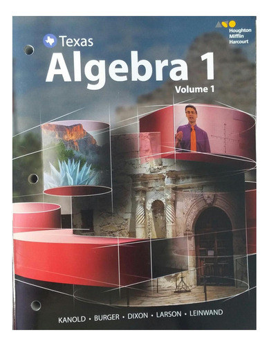 Libro: Álgebra 1 De Texas (¡adelante Con Las Matemáticas!)