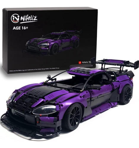 Nifeliz Super Sports Car Gt4 Moc - Bloques