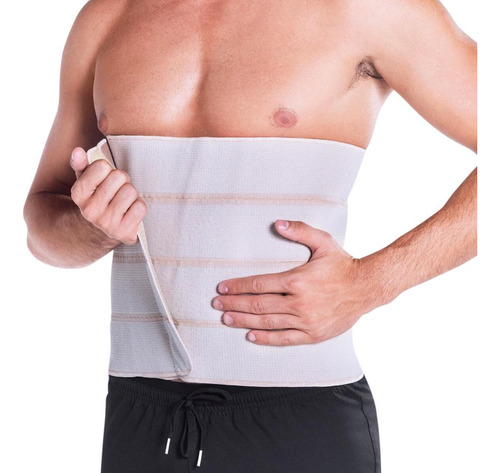 Faixa Elástica Kestal Abdominal 4 Gomos Gg Recuperação