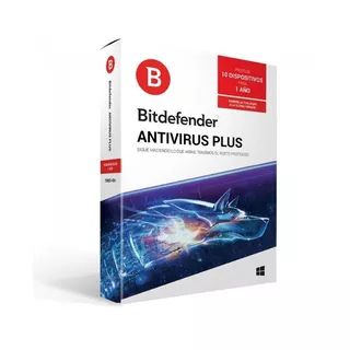 Antivirus Bitdefender 2018 Plus 1año 10 Usuarios (tmbd-404)