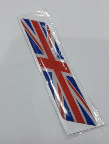Calcos Banderines 3d Para Auto Bandera Inglaterra 12cmx2.5cm