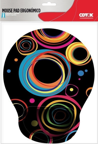 Imagen 7 de 8 de Mouse Pad Ergonómico Apoya Muñeca Mousepad Diseños Gel Real