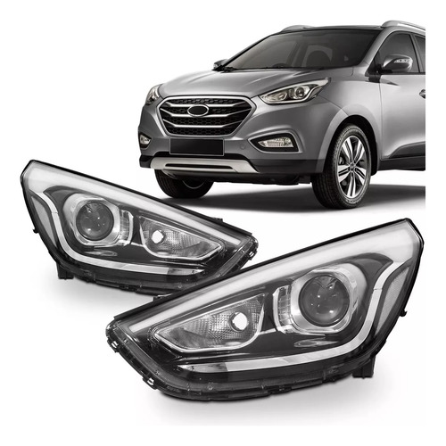 Par Farolete Ix35 Eletrico Manual 2016 17 18 A 2022 Com Led