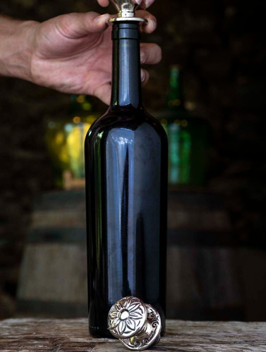 Imagen 3 de 9 de Set De Tapón Y Cuello Para Vinos
