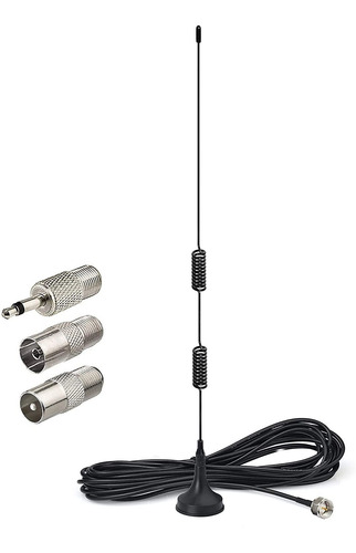 Antena De Radio Fm Con Base Magnetica Con Bluetooth