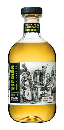 Tequila Espolon Reposado Barrica Chardonnay 750 Ml