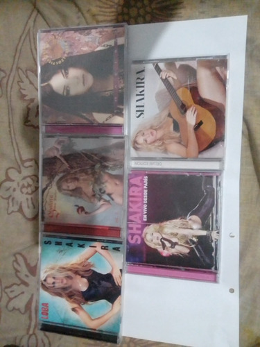 Cd's Originales De Shakira 