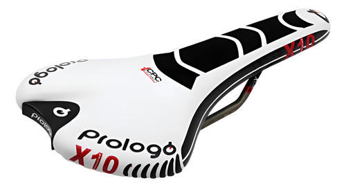 Asiento Prologo Nago Evo X10 Ti Blanco/negro Ancho 135 Mm Color Blanco Largo 280 Mm