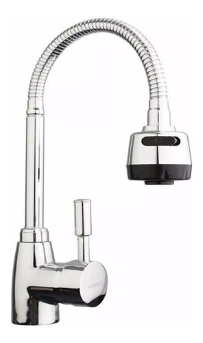 Canilla Monocomando Lluvia Flexible Diseño P/ Cocina Mesada