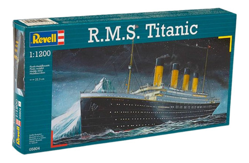 Imagem 1 de 4 de Plastimodelismo Revell Titanic Kit Para Montar 1/1200