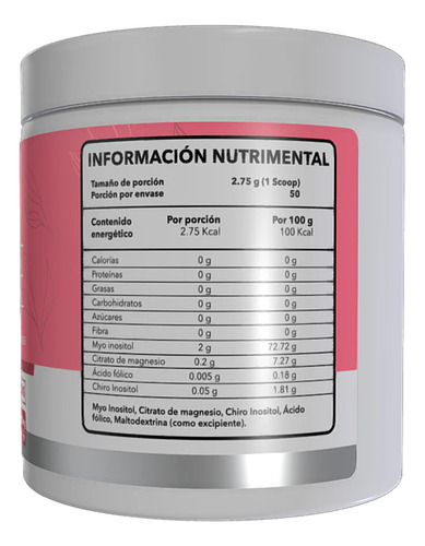 Essentials Femme 50 Serv Sabor Sin sabor