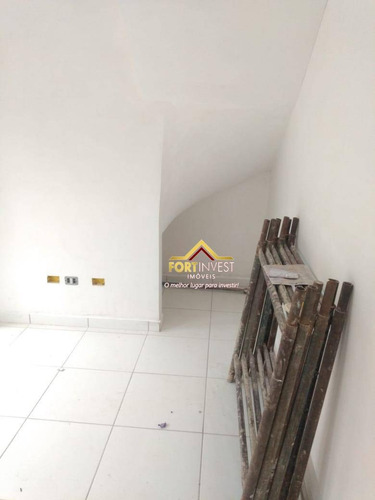 Imagem 7 de 12 de Casa Com 2 Dormitórios À Venda, 150 M² Por R$ 160.000,00 - Jardim Aclimação - Praia Grande/sp - Ca0545