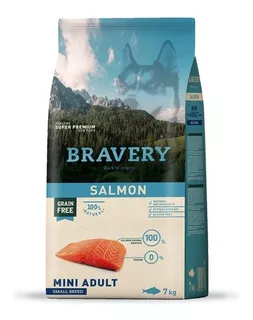Bravery Salmon Mini Adult Small Breeds 7 Kg