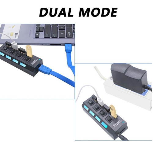 Hub USB multiportas Hub de rede com switch Pro