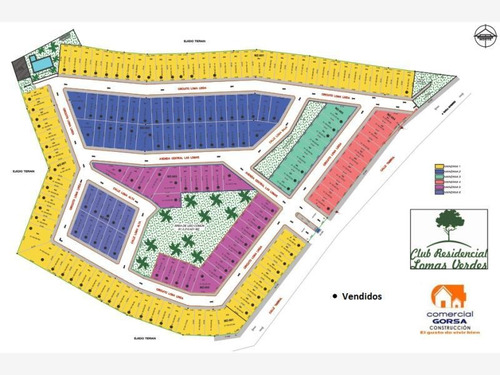 Imagen 2 de 12 de Terreno En Venta Club Residencial Lomas Verdes