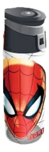 Jerry Spider Man Mask Botella De Agua Con Tapa Abatible, Taz