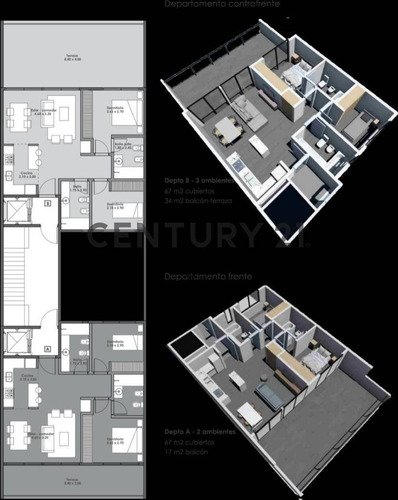 Imagen 11 de 13 de Departamento En Venta 2 Amb Anticipo 40% Con Entrega De Llave