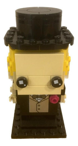 Lego Brickheadz: Wedding Groom Boda #40384 - Exhibición (Reacondicionado)