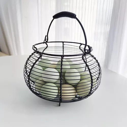 Organizador Portátil De Huevos De Alambrecesto Eggs