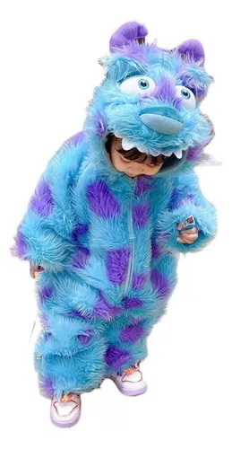 Disfraz de Dinosaurio Azul para niños y bebé