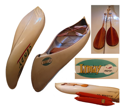 Canoa Canadiense Fibra De Vidrio