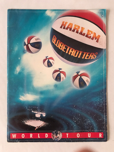 Programa Harlem Globetrotters World Tour Mexico 1990 24x32cm (Usado)