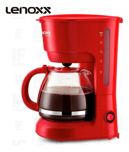 Cafeteira Lenoxx Easy Red 18 Cafés - 220v Cor Vermelho