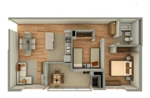 Departamento Bauen De 3 Ambientes Adjudicado En Palos Verdes.