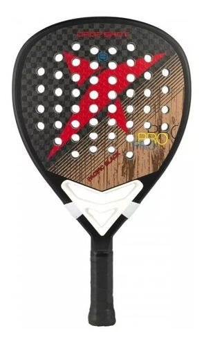 Pala Padel Drop Shot Pacific Black 12k Funda Original España