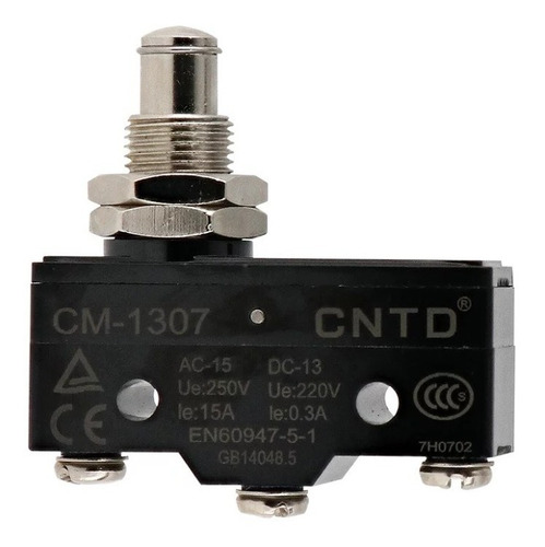 Imagen 1 de 4 de Cm-1307 Cntd Microswitch 1nc+1no Pivote