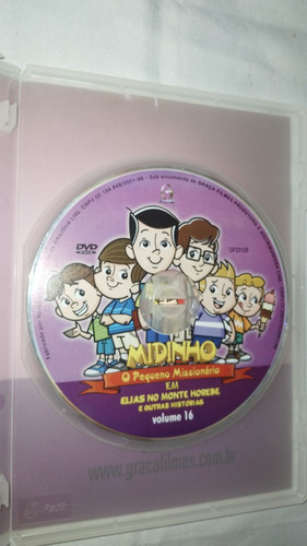 Dvd Midinho - O Pequeno Missionário - Coleção A... ( 14251 ) (Usado)