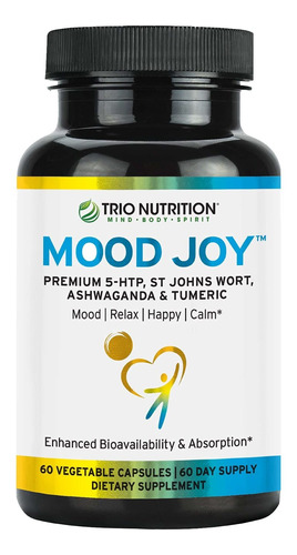 Trio Mood Joy | Premium 5-htp, St Johns Wort, Ashwagandha Y.
