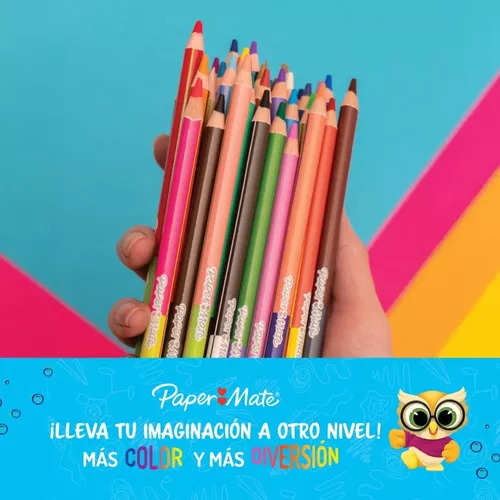 Paper Mate® Lápices De Colores, 56 Lápices De Colores
