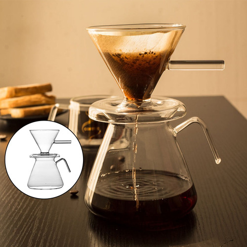 T Cafetera Para Verter Sobre Vidrio, Cafetera De Goteo