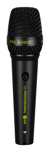 Micrófono De Mano Dinámico Con Cable Psg Audio C350