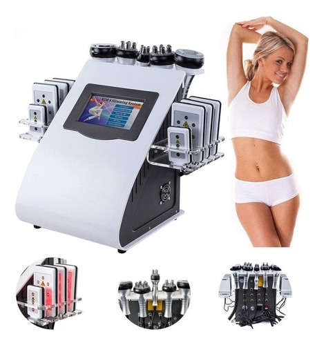 Maquina Radiofrecuencia Maq Lipolaser Cavitacion Laser 6en1